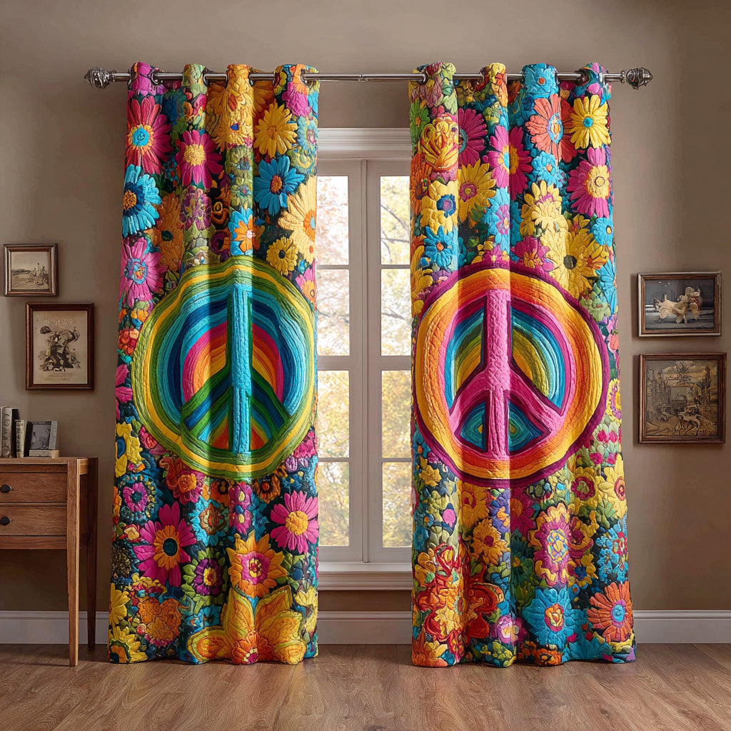 Steppelt függöny – Hippi béke álom