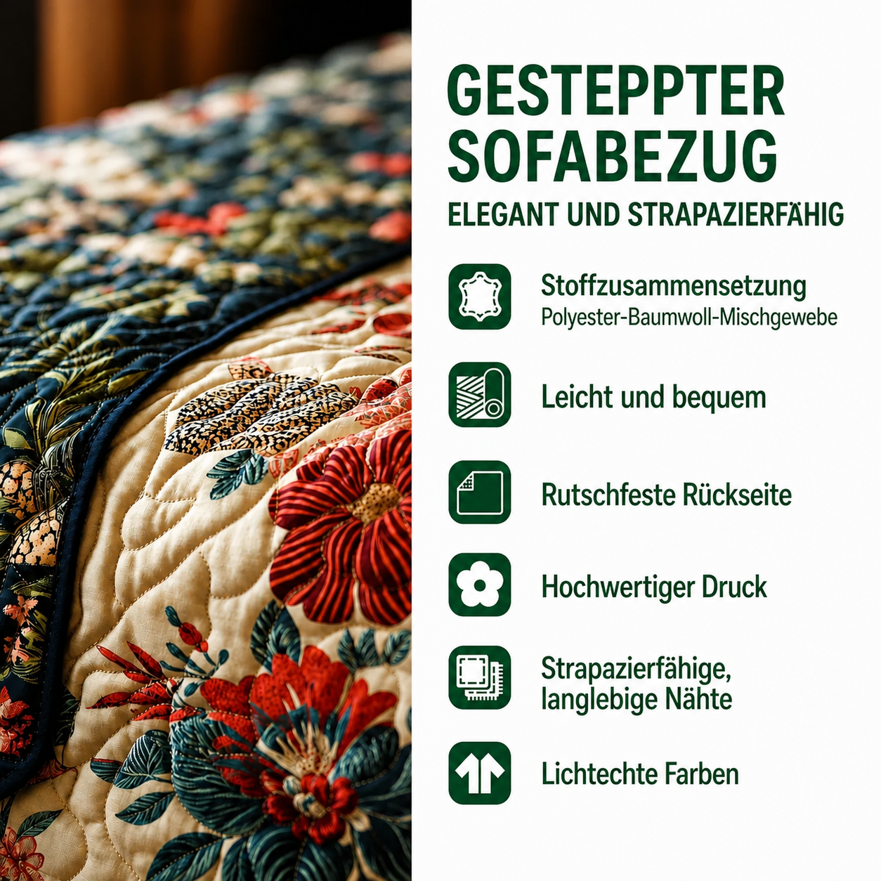 Steppelt kanapéhuzat – Arany macska