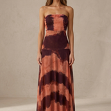 Sol | Vestido maxi tie dye