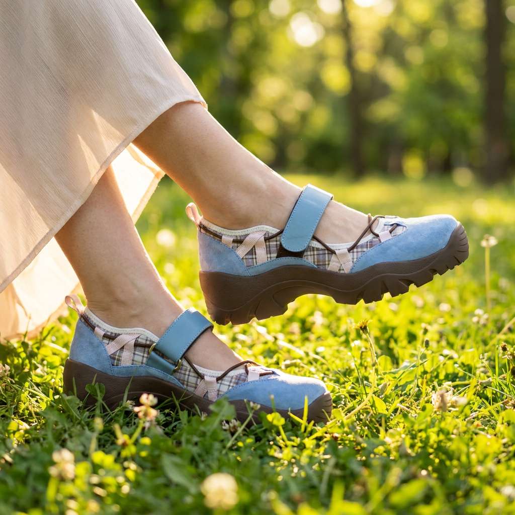 Velina | Kényelmes tépőzáras loafer