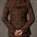 Vica | Jacquard Blézer Paisley Mintával